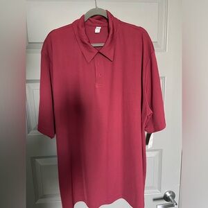 Alo Men's Performance Three-Button Mesh Polo Shirt